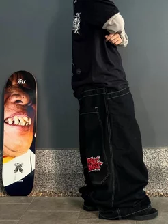 最終値下げsk8 y2k jnco kikwear wexwear Джинсы wexwear sk8 широкие jnco рэперские оверсайз y2k ВИКСЫ