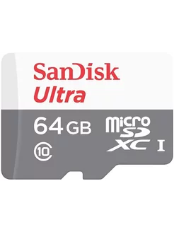 Карта памяти microSDXC 64GB SDSQUNR-064G-GN3MN Ultra