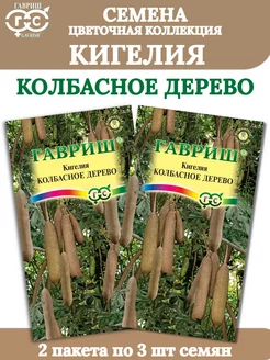 Семена Кигелия-Колбасное Дерево, 3 шт семян-2пакета Гавриш 242412067 купить за 211 ₽ в интернет-магазине Wildberries