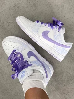 Кроссовки Dunk Low Purple Pulse Данки осенние кеды