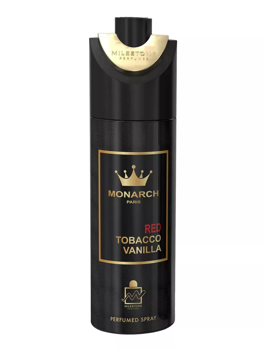 Парфюмированный дезодорант Monarch Red Tobacco Vanilla Milestone 242485978  купить в интернет-магазине Wildberries