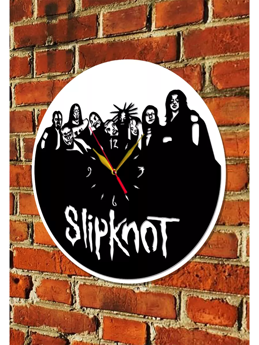 Настенные часы Slipknot, метал-группа Слипкнот — фото 2