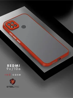 чехол на redmi 9c 9c NFC 10a матовый с защитой камеры