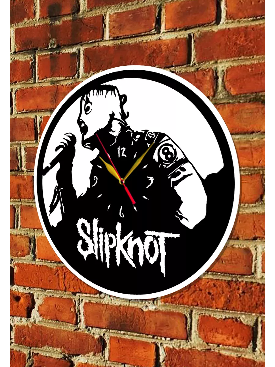 Настенные часы Slipknot, солист группы Кори Тейлор — фото 2