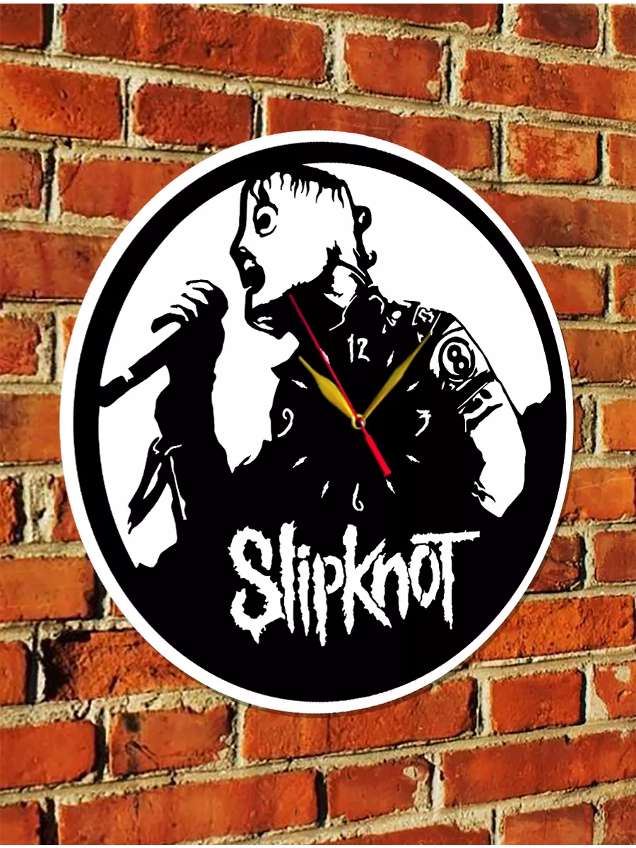 Настенные часы Slipknot, солист группы Кори Тейлор — фото 3