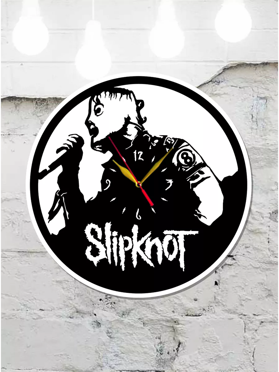Настенные часы Slipknot, солист группы Кори Тейлор — фото 4