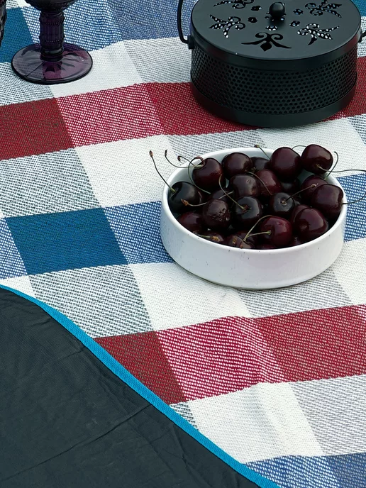 Toveon Коврик пляжный из акрила с чехлом-сумкой 200х200 см, 200x200 см, фото 6