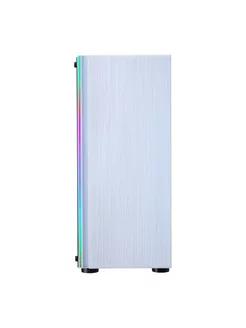 Корпус CL-3302W RGB белый без БП ATX 2xUSB2.0 1xUSB3