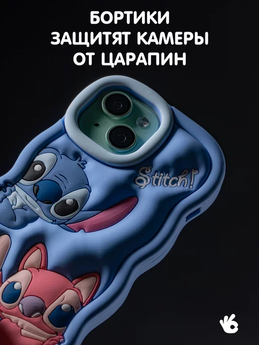 О'кейси Чехол на iPhone X XS с принтом, красный, фото 3