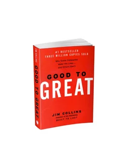 Книга на английском языке Good to Great by Jim Collins