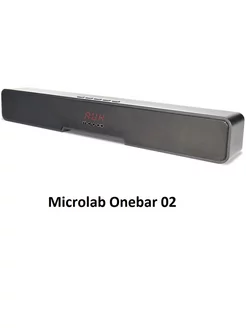 Саундбар Microlab Onebar 02 BT5.0 Bluetooth, HDMI Microlab 242670276 купить за 3 927 ₽ в интернет-магазине Wildberries