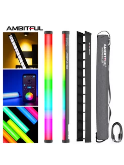 осветитель светодиодный Ambitful A2PRO 2500K-8500K RGB AMBITFUL 242676702 купить за 4 908 ₽ в интернет-магазине Wildberries