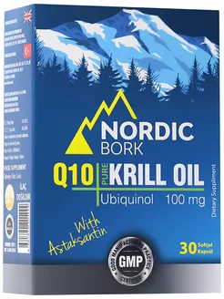 Масло криля Krill Oil Турция, коэнзим q10, омега 3