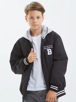 Бомбер для мальчика оверсайз BOMBI BRAND kids 242716097 купить за 2 792 ₽ в интернет-магазине Wildberries