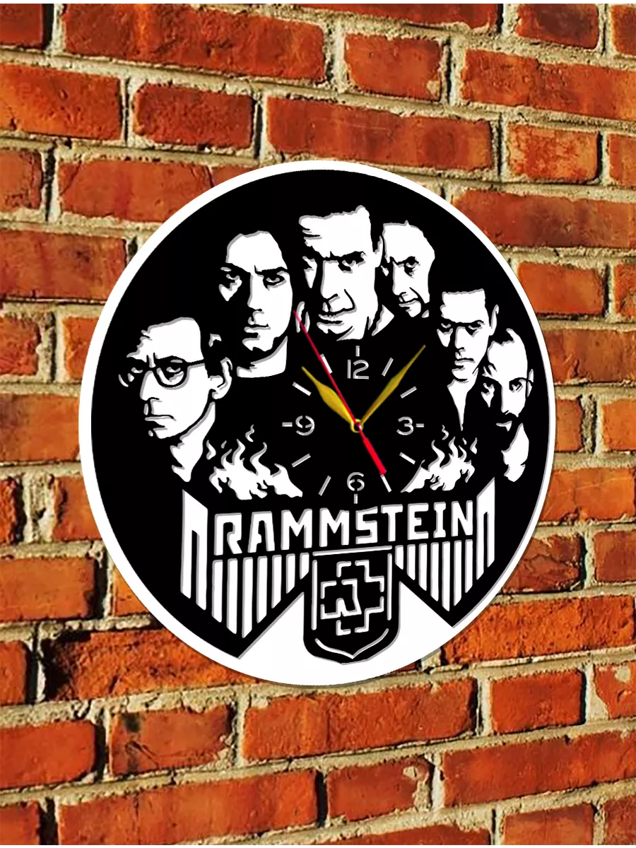Настенные часы Rammstein, Рамштайн — фото 5