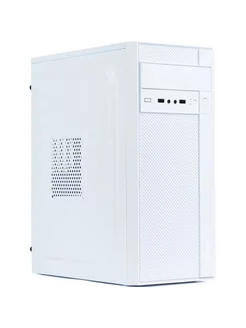 Корпус ATX midi tower H201W, (Без Б/П), белый Qmax 242745531 купить за 3 038 ₽ в интернет-магазине Wildberries