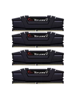 Оперативная память Ripjaws V DDR4 16 Гб,F4-2400C15Q-16GVK G.SKILL 242752715 купить за 3 803 ₽ в интернет-магазине Wildberries