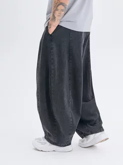 Брюки широкие оверсайз багги y2k Umbra Looks 242760220 купить за 3 719 ₽ в интернет-магазине Wildberries
