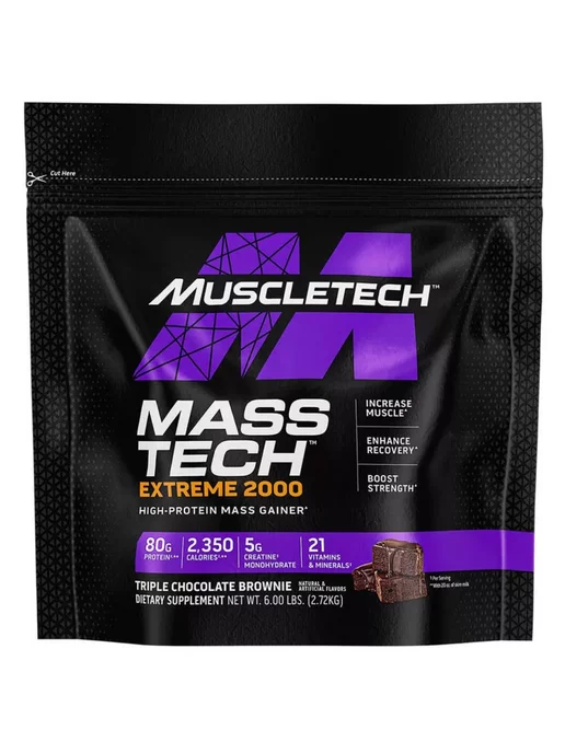 Гейнер для набора мышечной массы MuscleTech Mass Tech Extreme 2000