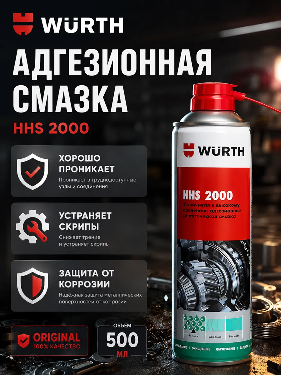 Смазка универсальная HНS 2000,аэрозоль 500 мл