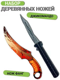 нож деревянный фанг флэа fang flare, джикомандо