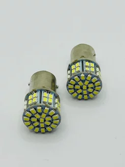 Led Светодиодная лампа P21/5W габарит стоп сигнал 2шт 50SMD AutoLedPlaza 242855769 купить за 323 ₽ в интернет-магазине Wildberries