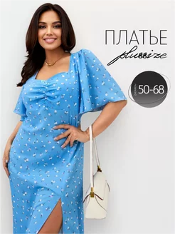 Платье большие размеры праздничное Rozova Collection 242871232 купить за 1 231 ₽ в интернет-магазине Wildberries