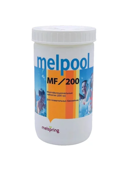 melpool Химия для бассейна в таблетках 20 гр, 200 г, фото 2