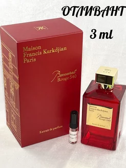 Духи BACCARAT ROUGE 540 EXTRAIT DE PARFUM пробник 3 мл