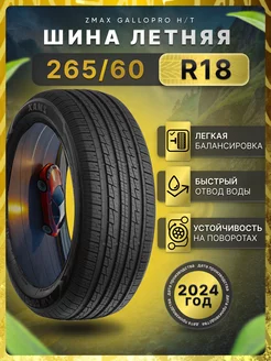 Шины летние 265 60R18 110H GALLOPRO HT