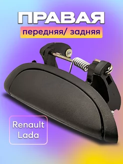 Правая внешняя ручка Renault, Lada