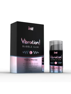 Жидкий интимный гель с эффектом вибрации Vibration! Bubble