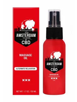 Стимулирующее массажное масло CBD from Amsterdam Massage