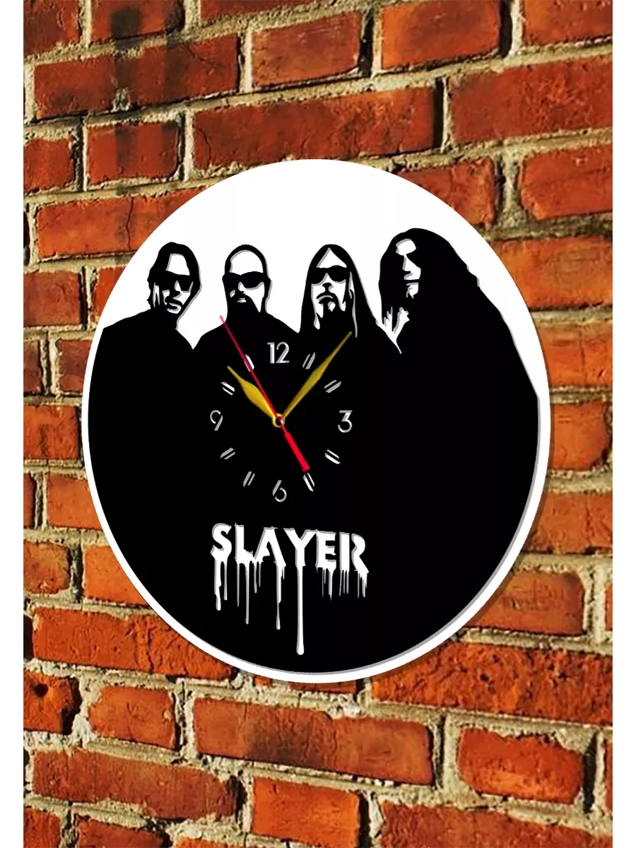 Настенные часы Slayer, Слеер, Джефф Ханнеман — фото 2