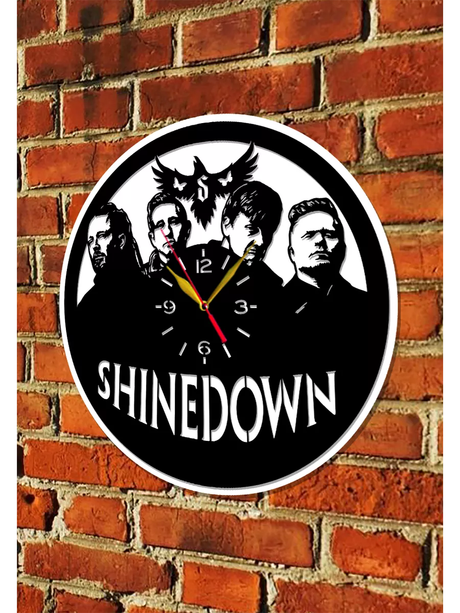 Настенные часы Shinedown, Шайндаун, Брент Смит — фото 2