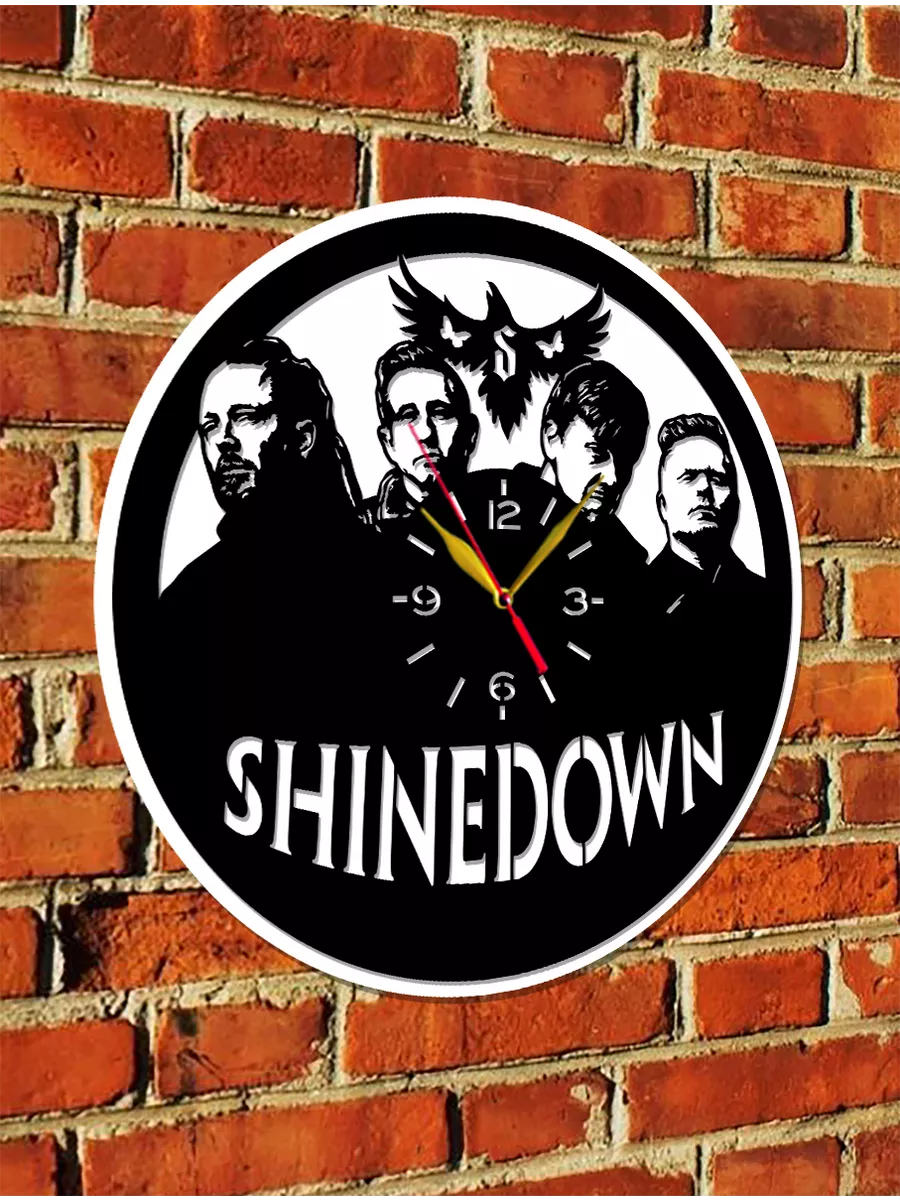 Настенные часы Shinedown, Шайндаун, Брент Смит — фото 3