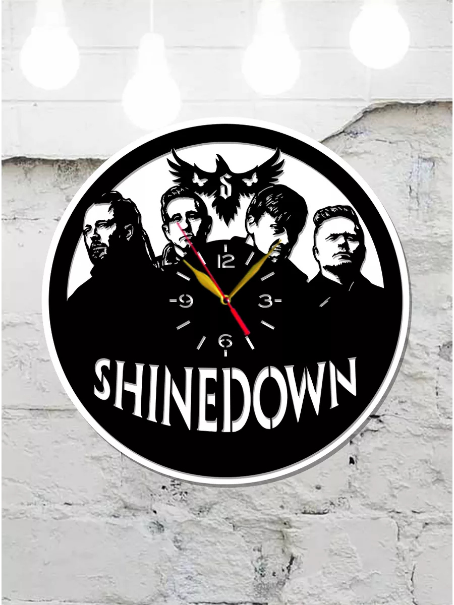 Настенные часы Shinedown, Шайндаун, Брент Смит — фото 4