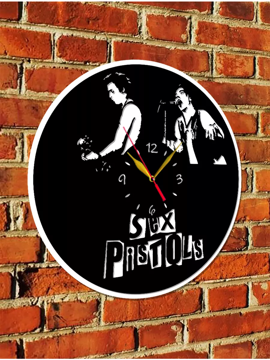 Настенные часы рок-группа Sex Pistols, Стив Джонс — фото 3