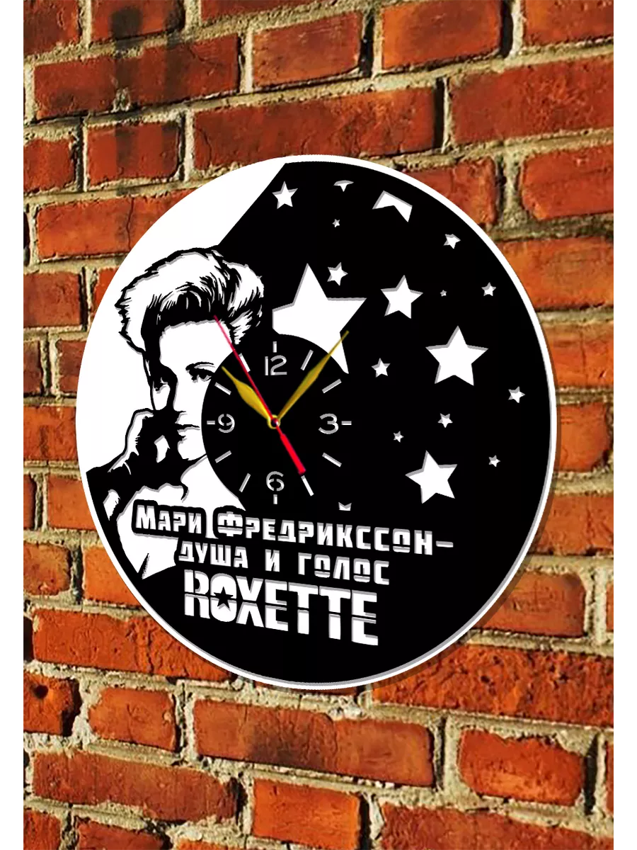 Настенные часы Roxette, Роксэт, Мари Фредрикссон — фото 2