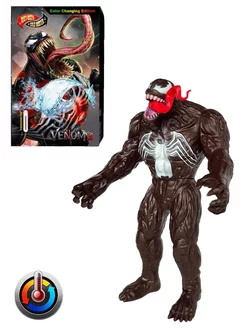 Фигурка игрушка Мстител марвел Веном 23см Venom Marvel 243076339 купить за 733 ₽ в интернет-магазине Wildberries