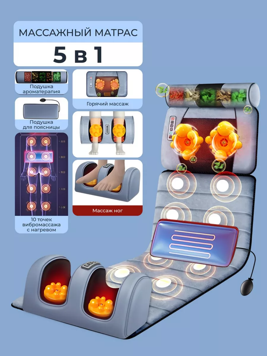 Массажный матрас ВЕРУНЯ купить по цене 269,16 р. в интернет-магазине Wildberries в Беларуси | 243086791