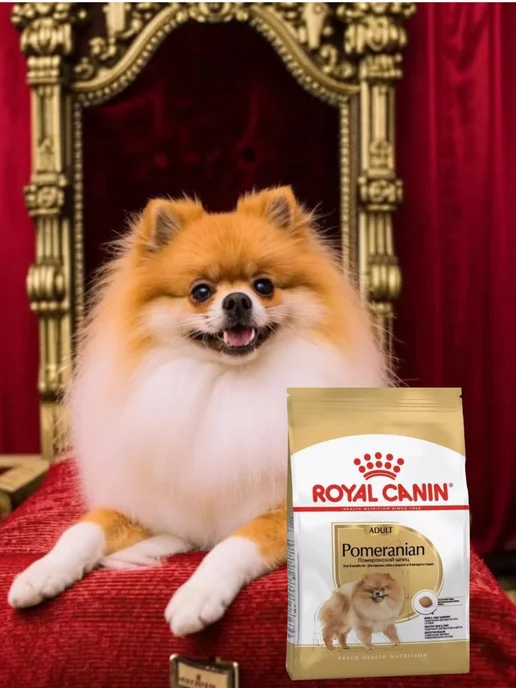 Сухой корм Royal canin Pomeranian Померанских для собак, взрослые, 1,5 кг, фото 3