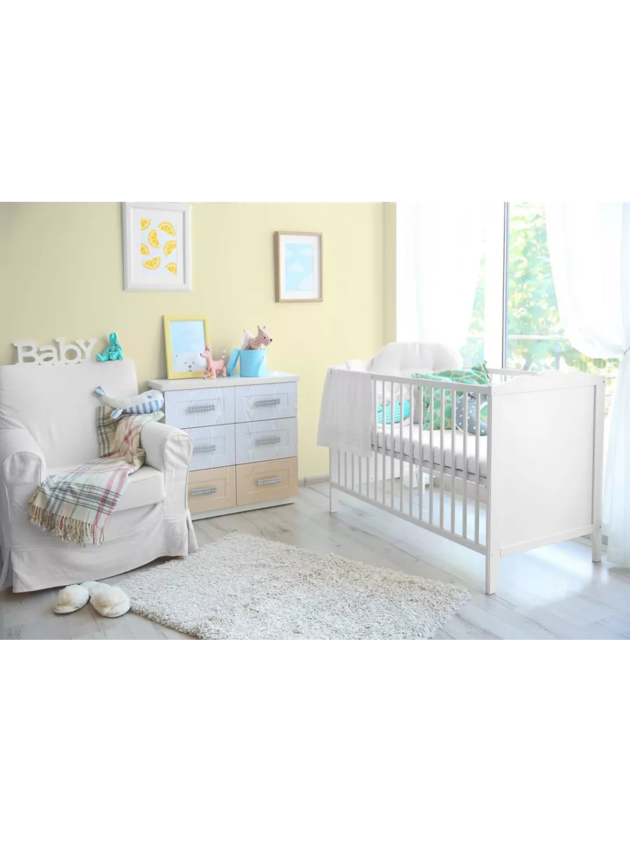 Краска для детской мебели, белая фото 6