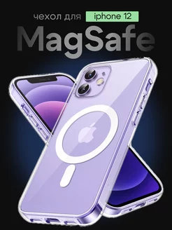 Прозрачный чехол на iPhone 12 с MagSafe