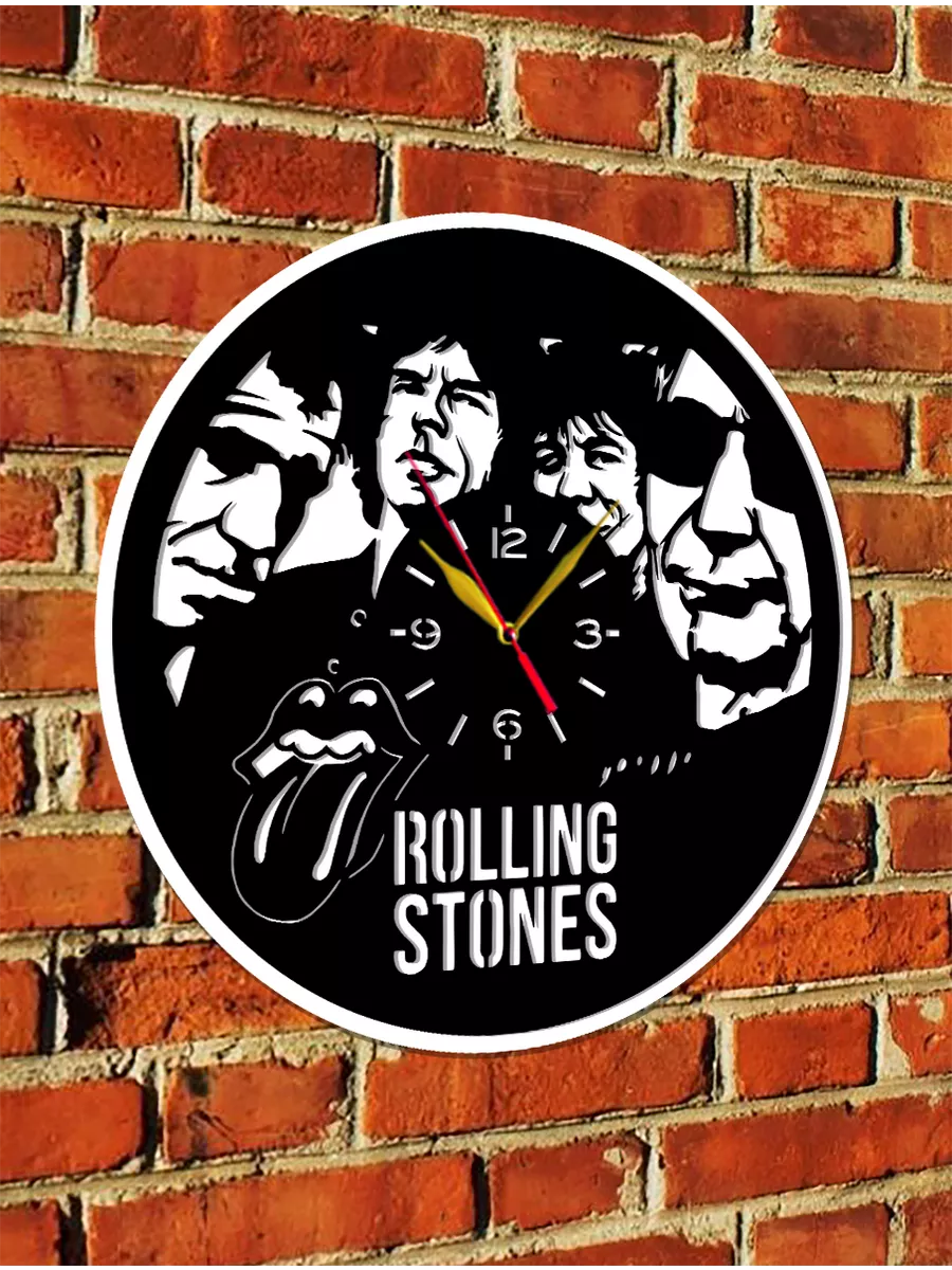 Настенные часы The Rolling Stones, Мик Джаггер — фото 3