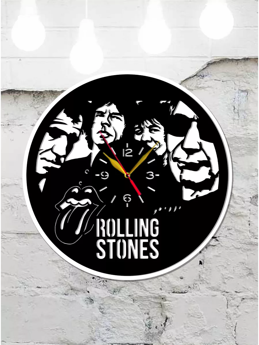 Настенные часы The Rolling Stones, Мик Джаггер — фото 4