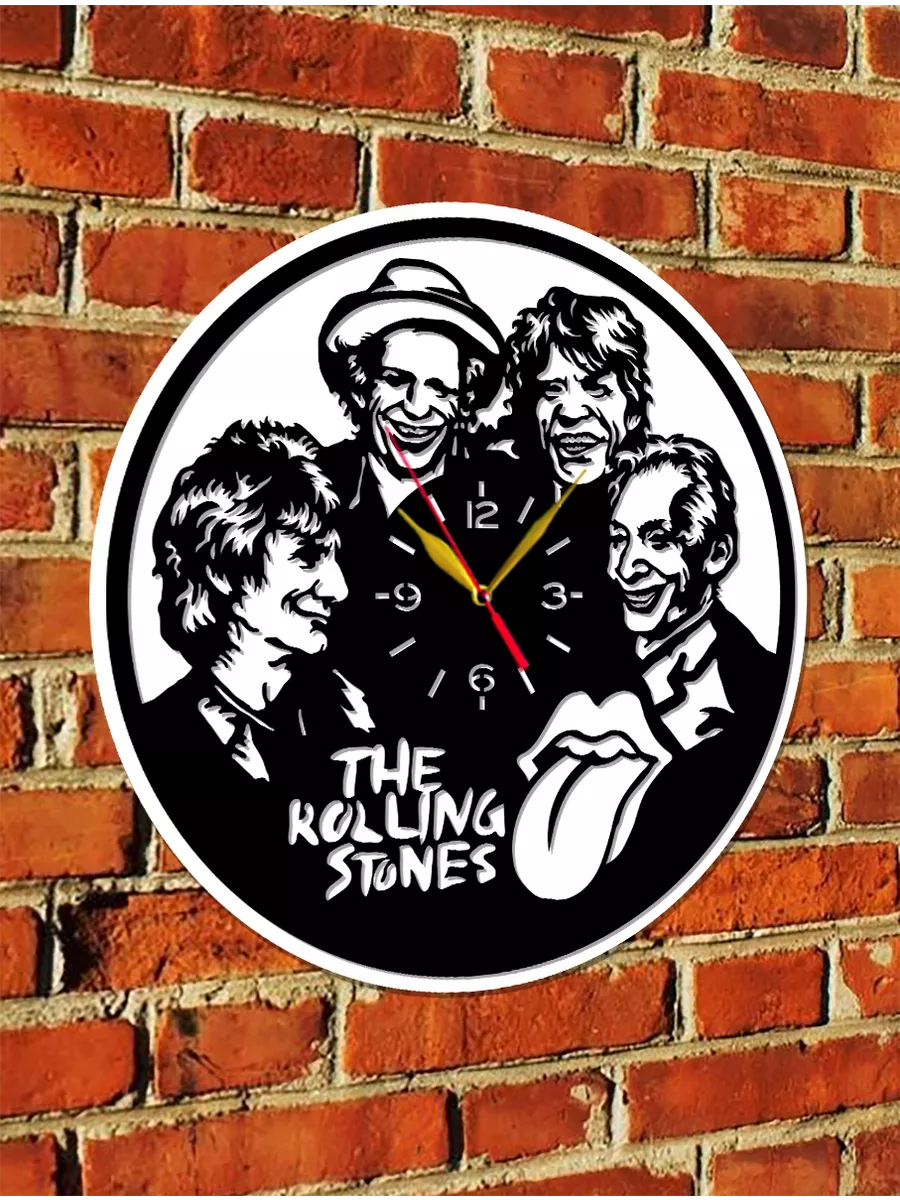 Настенные часы The Rolling Stones, Ронни Вуд — фото 3