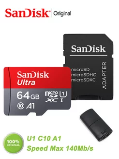 Карта памяти micro sd 64 гб Ultra microSDXC