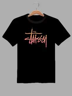 Футболка с принтом стусси stussy