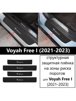 Защитная плёнка зон риска порогов Voyah Free I (2021-2023)